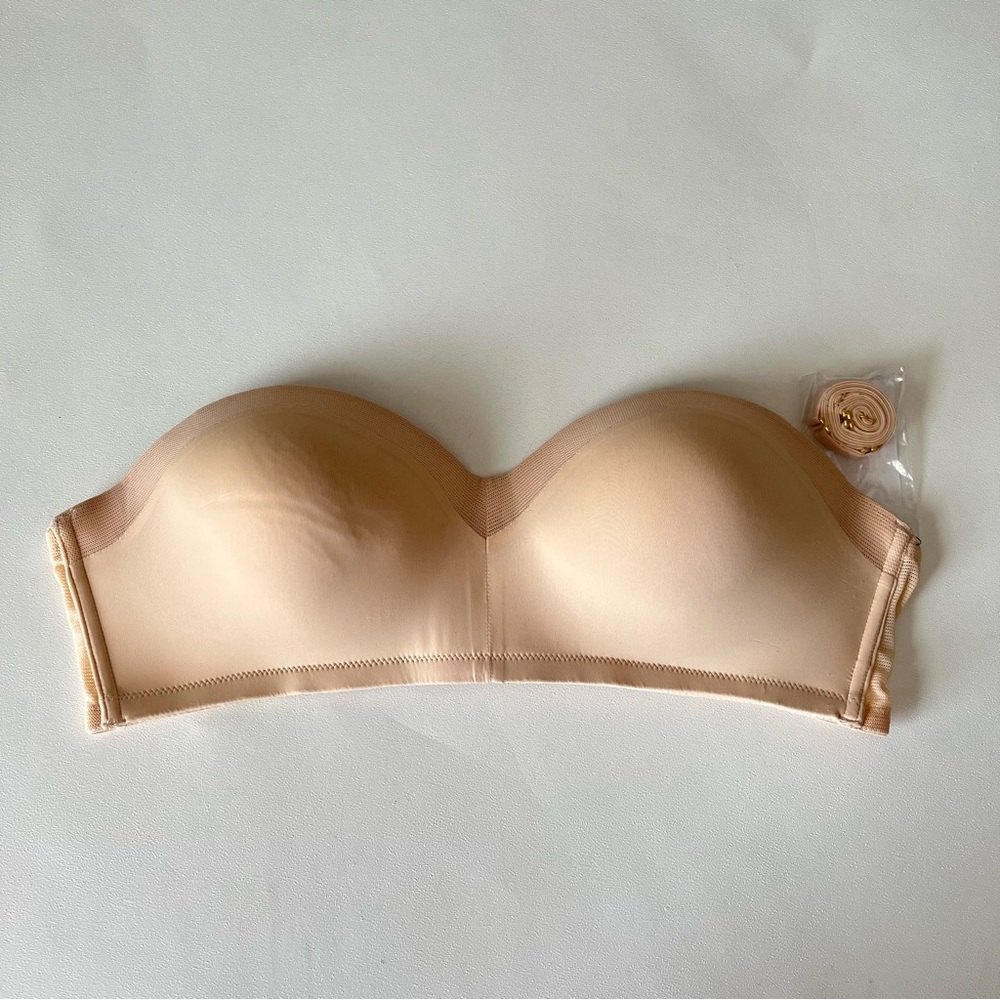 Strapless Nude Seamless Convertible Bra